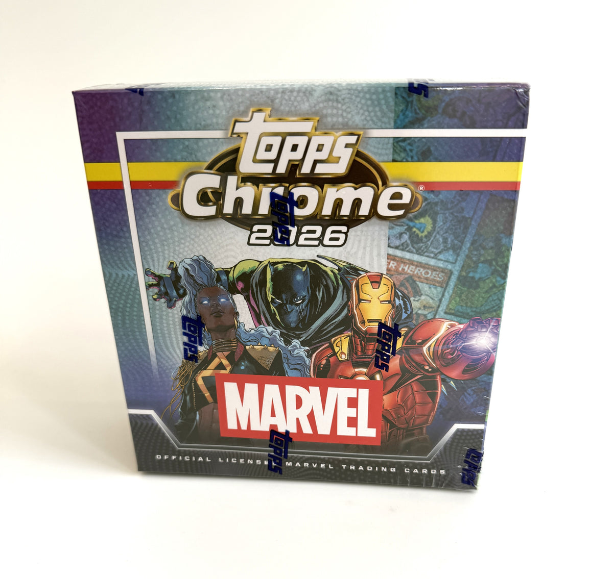 2026 Topps Chrome Marvel Mega Box, Brand New and Sealed.
