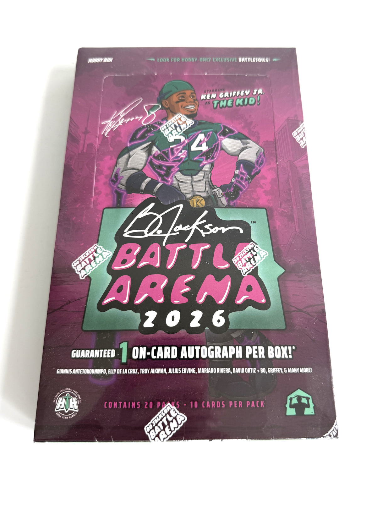 2026 Bo Jackson Battle Arena Ken Griffey Jr. Hobby Box, Brand New and Sealed