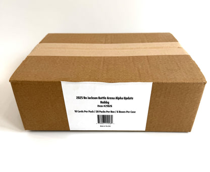 2025 Bo Jackson Battle Arena Alpha Update Hobby Case, New and Sealed