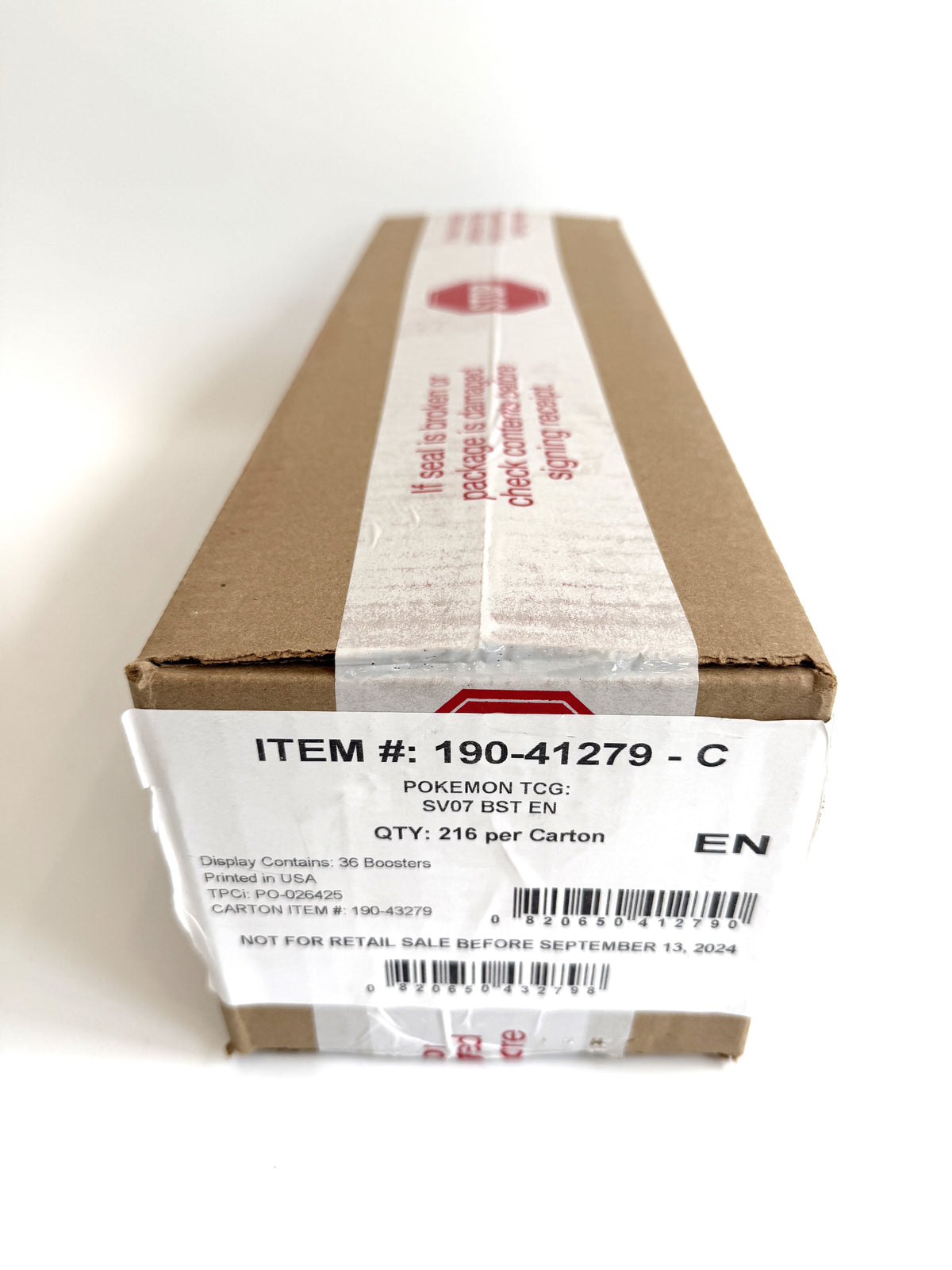 Pokémon TCG Scarlet & Violet - Stellar Crown Booster Box Case, New and Factory Sealed